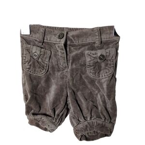 Janie and Jack Brown‎ Velour Knickers Pants Size 6-12 Months